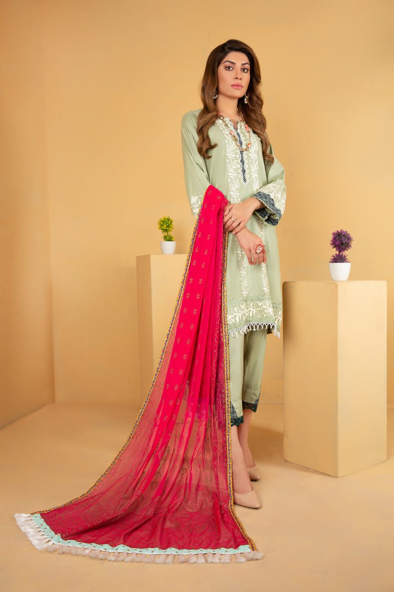 Ready to Wear Embroidered Pret Collection by Gulwarun 12