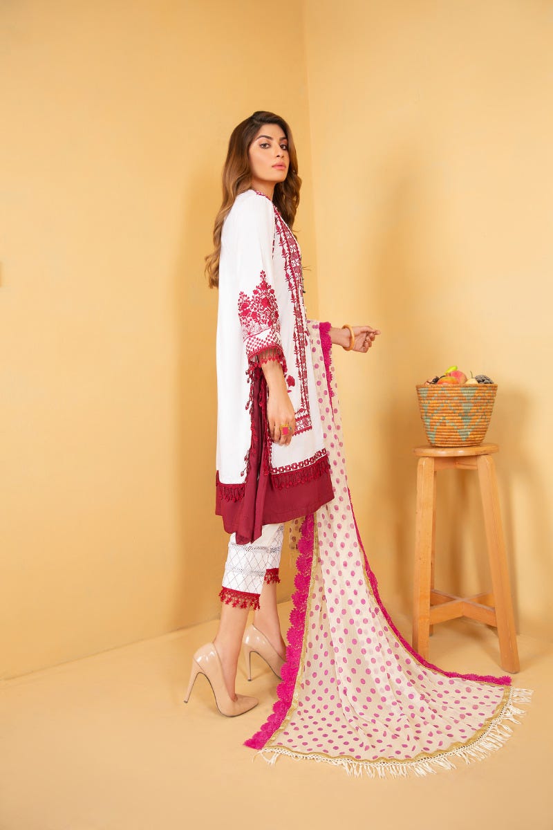 Ready to Wear Embroidered Pret Collection by Gulwarun 09