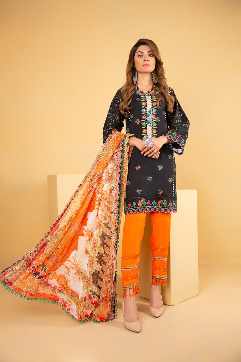 Ready to Wear Embroidered Pret Collection by Gulwarun 11