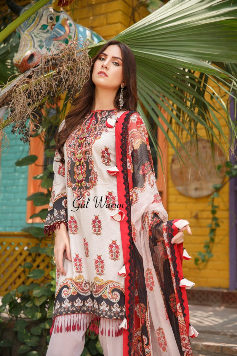 Gulwarun Eid Lawn Ready to Wear Collection 08