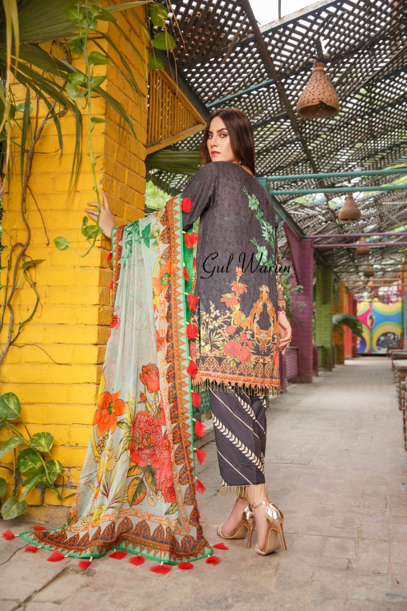 Gulwarun Eid Lawn Ready to Wear Collection 01