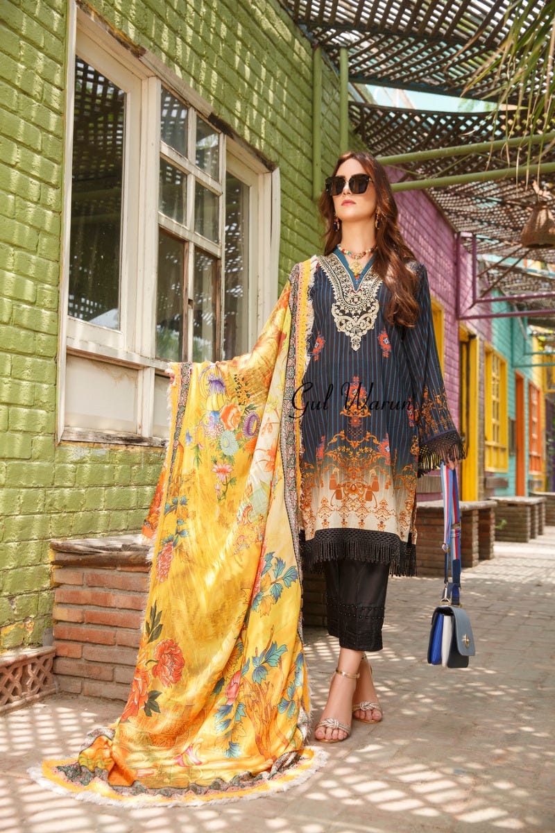 Gulwarun Eid Lawn Ready to Wear Collection 03