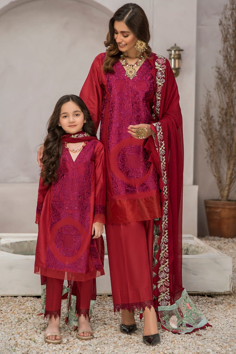 Kids Eid Lawn Ready to Wear Collection by Gulwarun 09