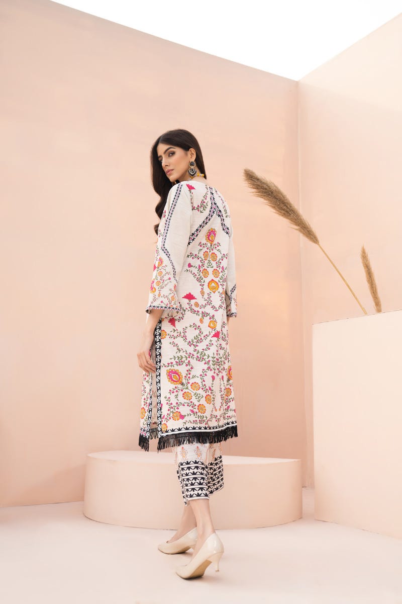 Winter 2 Pcs Ready to Wear Khadar Dress by Hemline 05