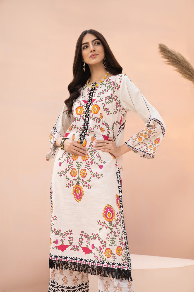 Winter 2 Pcs Ready to Wear Khadar Dress by Hemline 05