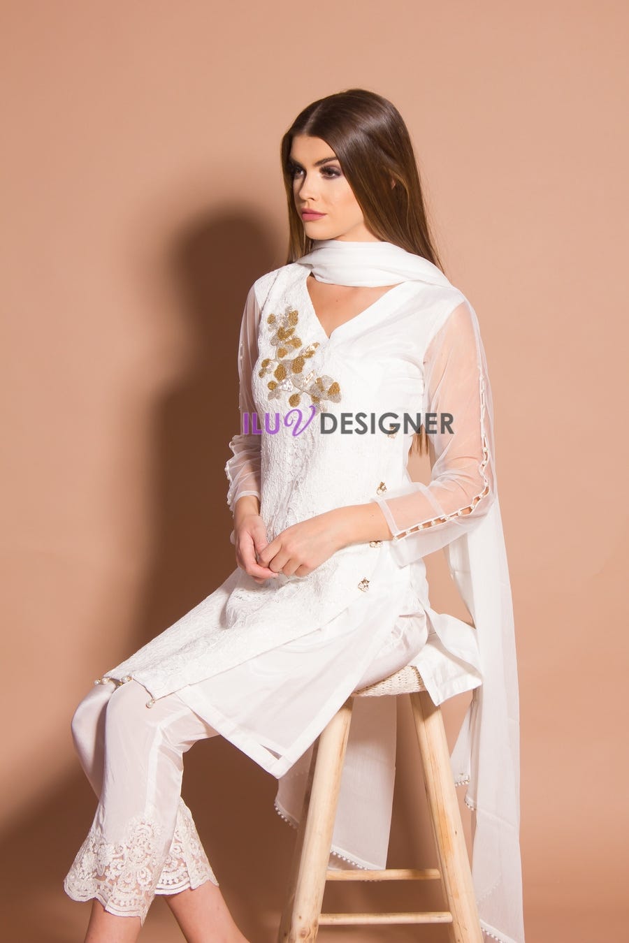 Formal Ready to Wear Embroidered Collection by Sakeena Hasan