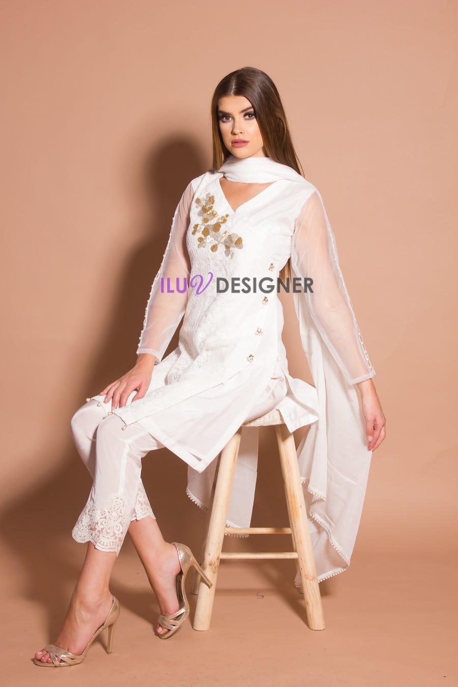 Formal Ready to Wear Embroidered Collection by Sakeena Hasan