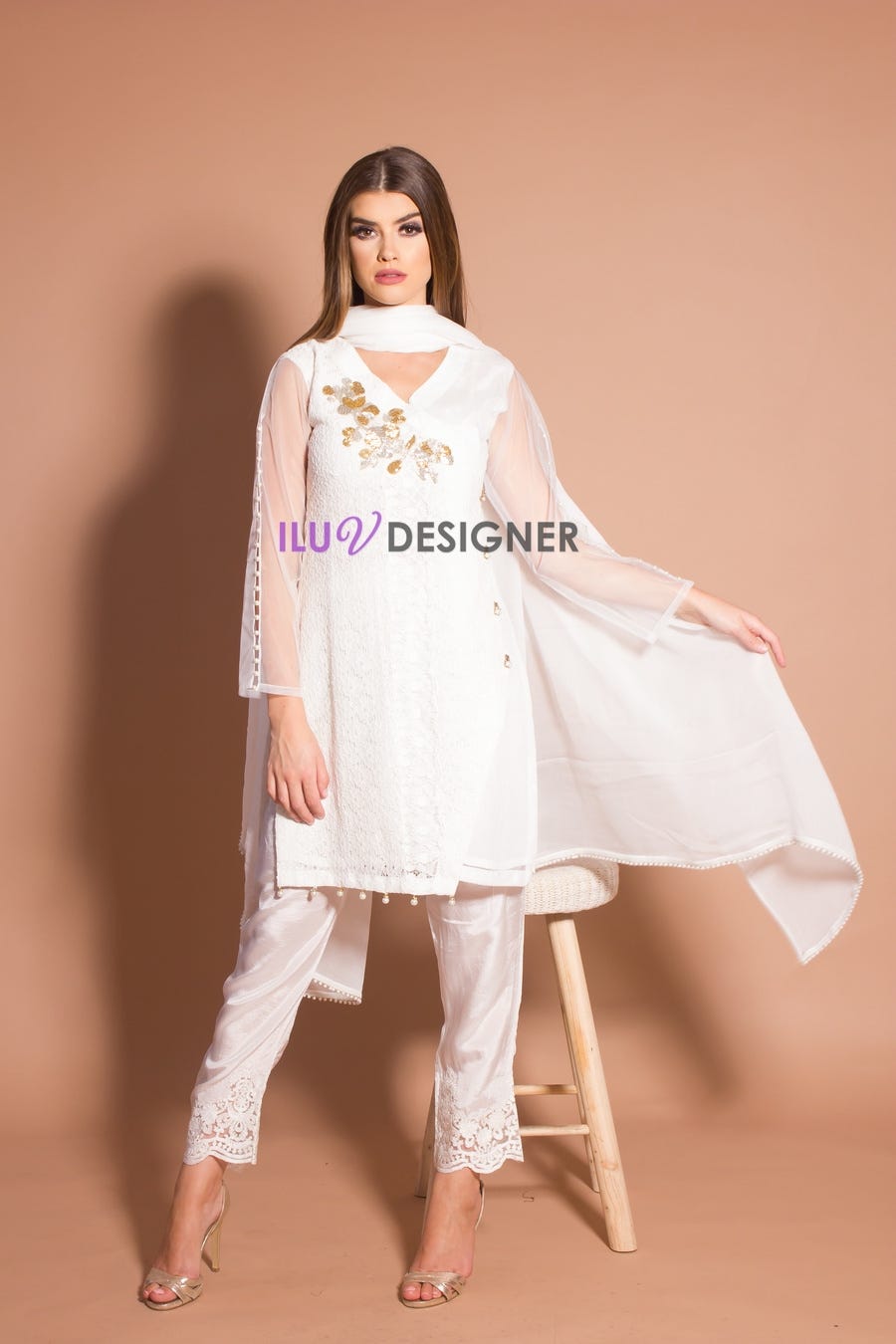 Formal Ready to Wear Embroidered Collection by Sakeena Hasan