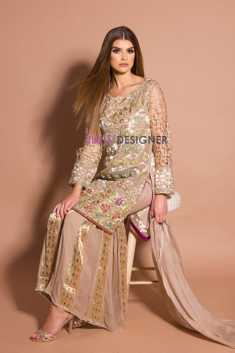 Formal Ready to Wear Embroidered Collection by Sakeena Hasan