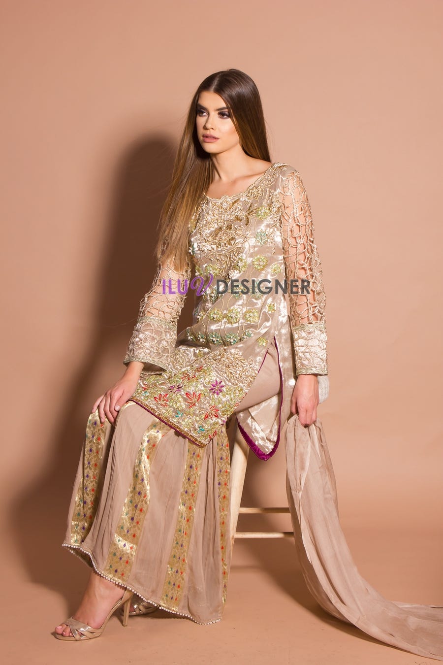 Formal Ready to Wear Embroidered Collection by Sakeena Hasan