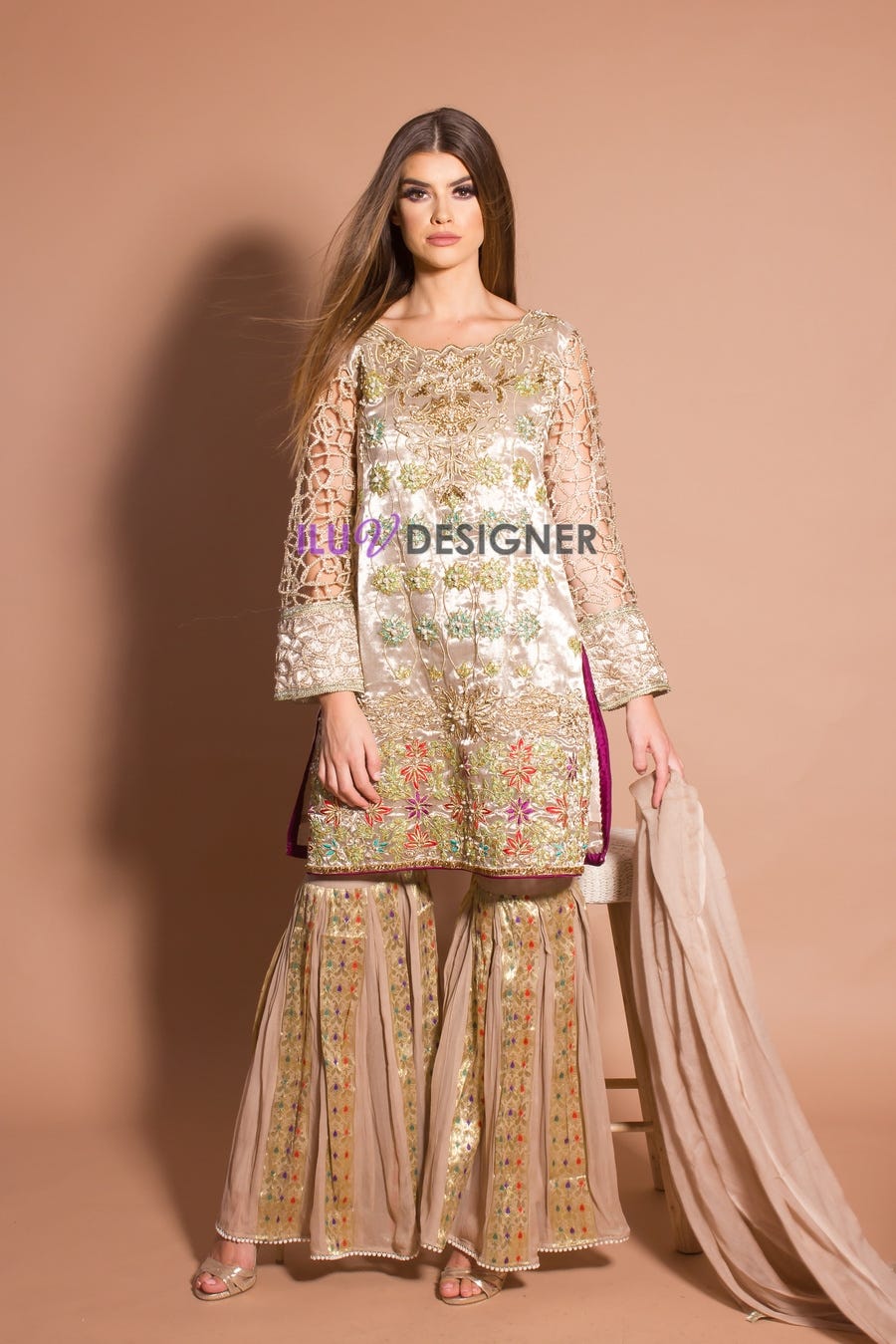 Formal Ready to Wear Embroidered Collection by Sakeena Hasan