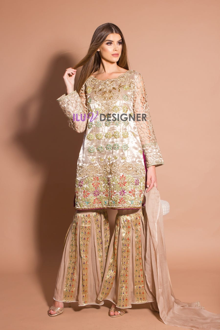 Formal Ready to Wear Embroidered Collection by Sakeena Hasan
