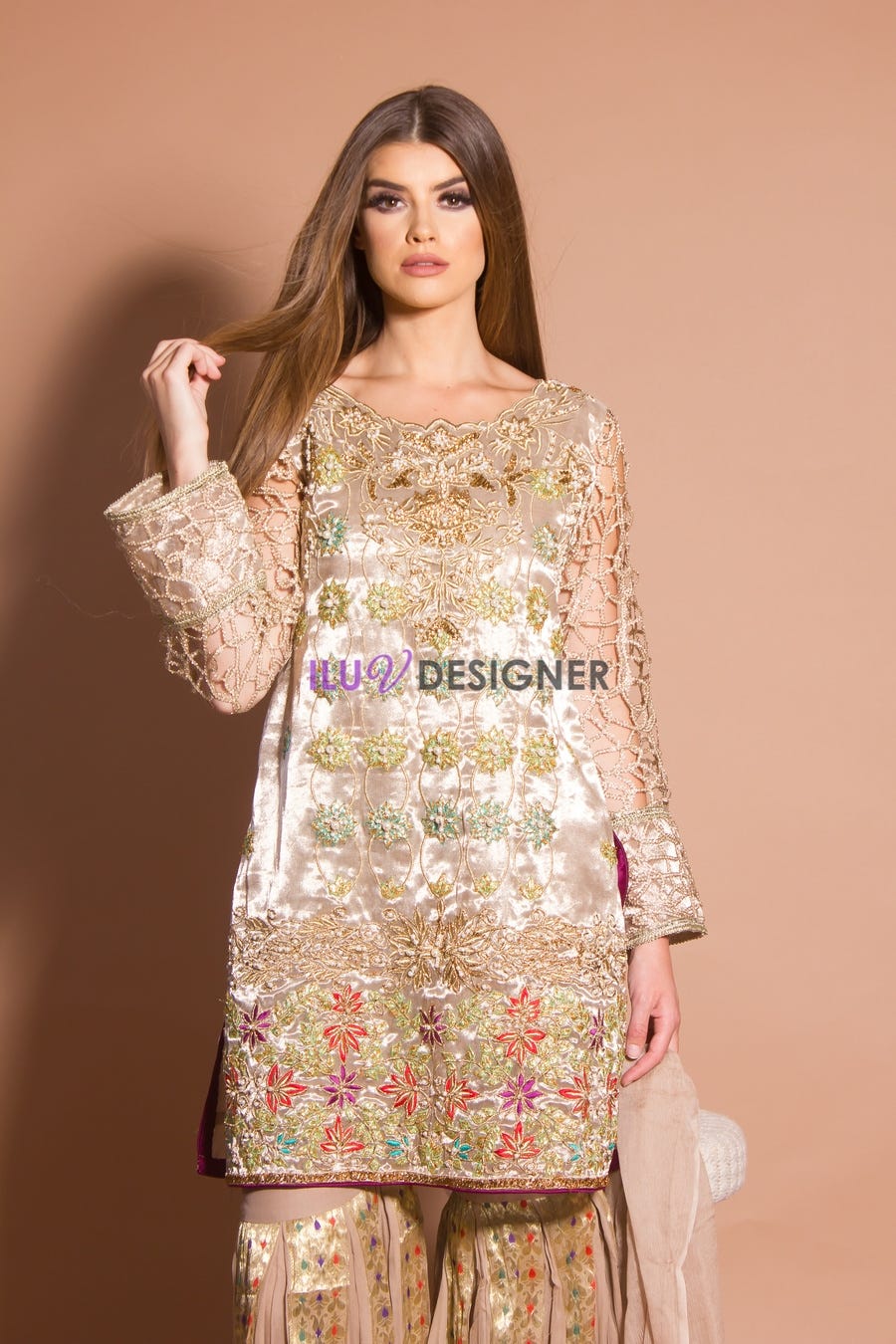 Formal Ready to Wear Embroidered Collection by Sakeena Hasan