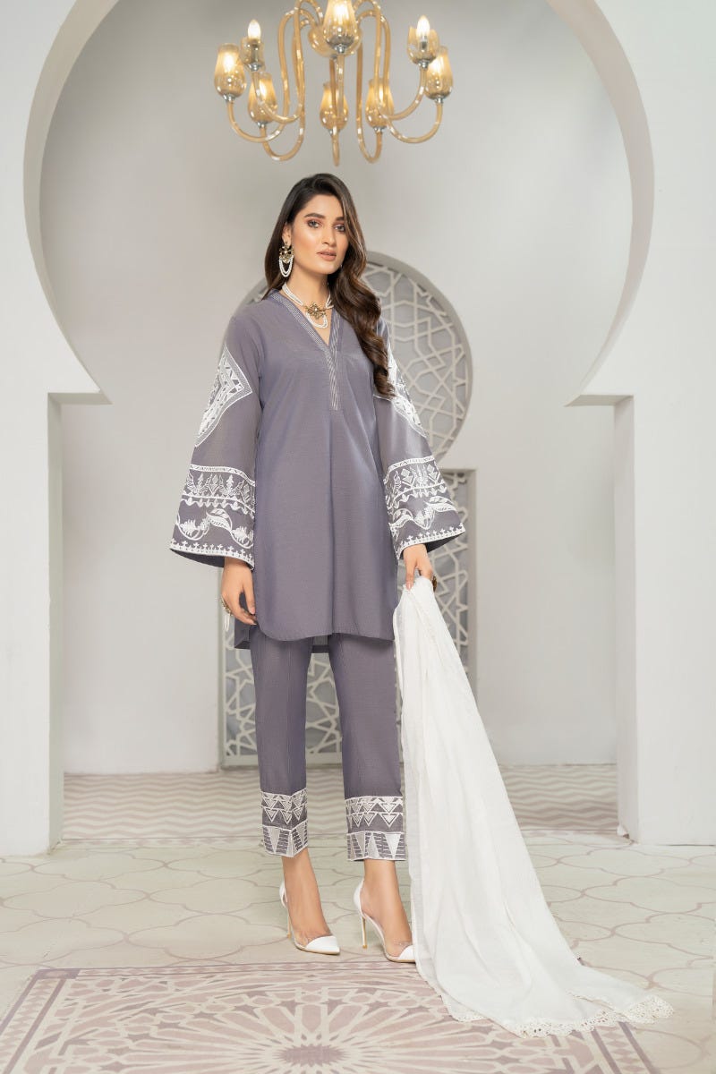 Ready to Wear 3 Pcs Eid Lawn Collection by Gulwarun 01