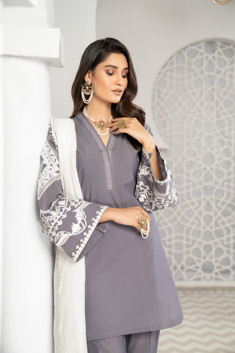 Ready to Wear 3 Pcs Eid Lawn Collection by Gulwarun 01