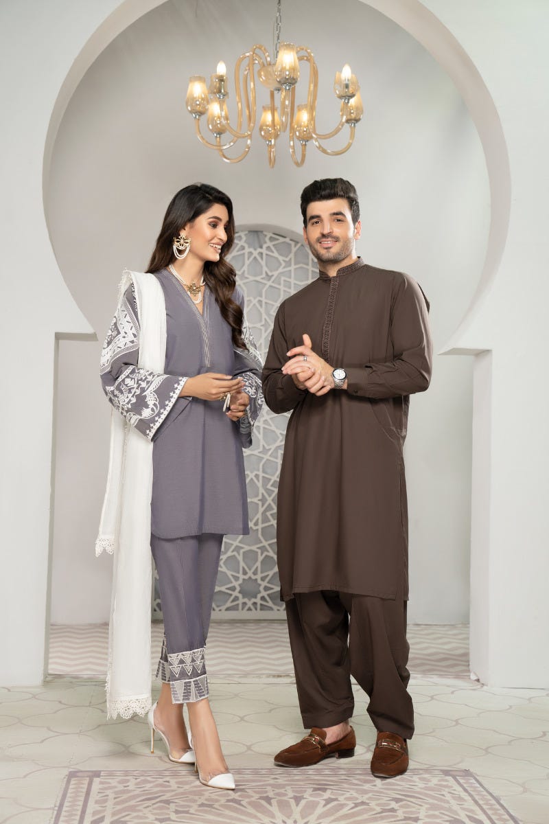Ready to Wear 3 Pcs Eid Lawn Collection by Gulwarun 01