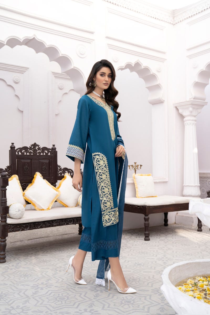 Ready to Wear 3 Pcs Eid Lawn Collection by Gulwarun 06