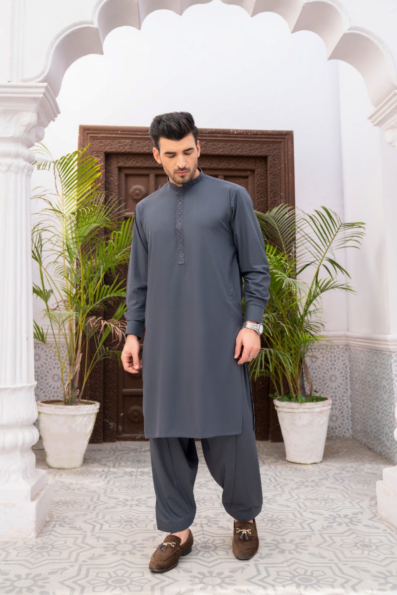 Men 2 Pcs Ready to Wear Dress 01