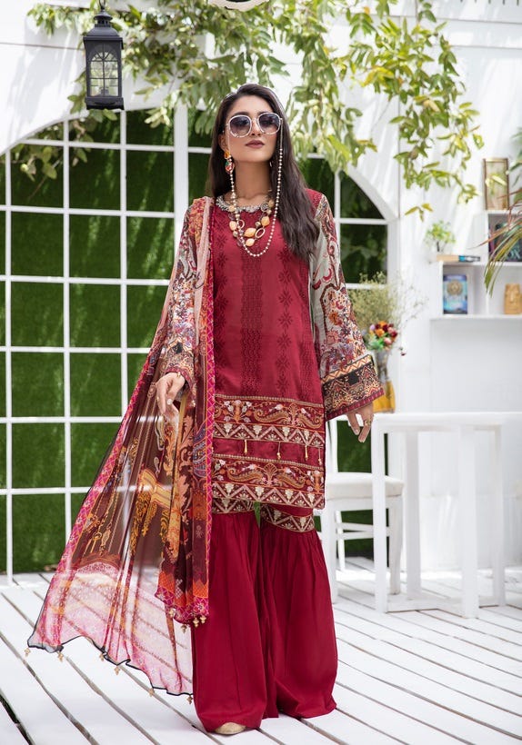 Chikankari Ready to Wear Eid Collection by Simrans 05