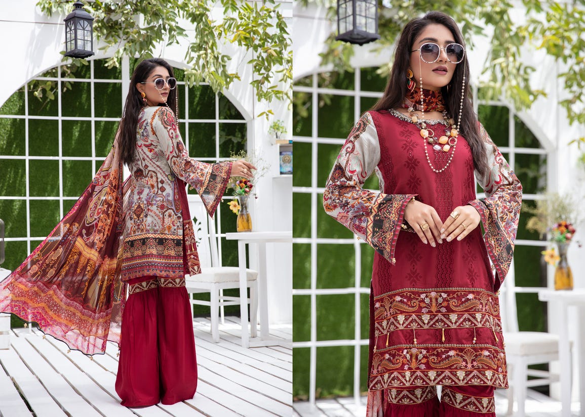 Chikankari Ready to Wear Eid Collection by Simrans 05