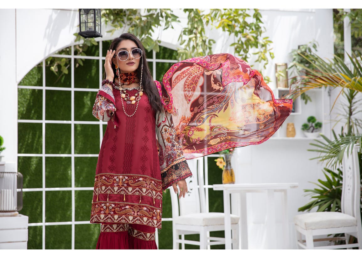 Chikankari Ready to Wear Eid Collection by Simrans 05