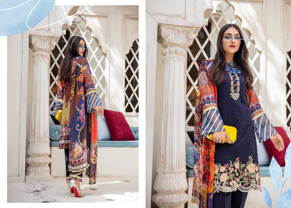 Chikankari Ready to Wear Eid Collection by Simrans 01