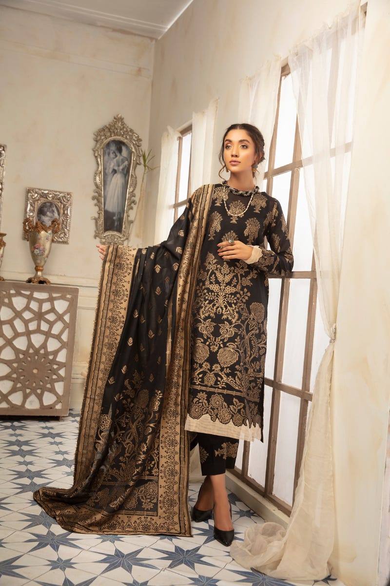 Jacquard 3 Pcs EidCollection by Simrans 07