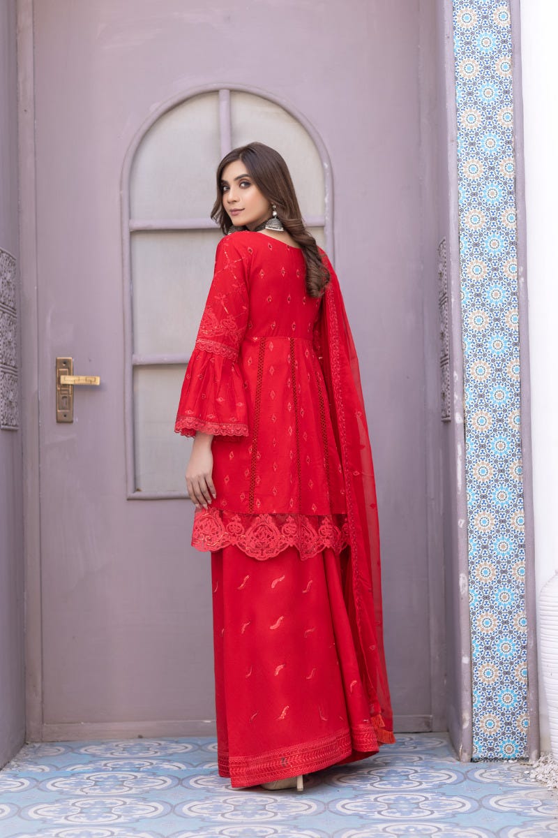 Sofia 3pc Festive Embroidered Lawn 04