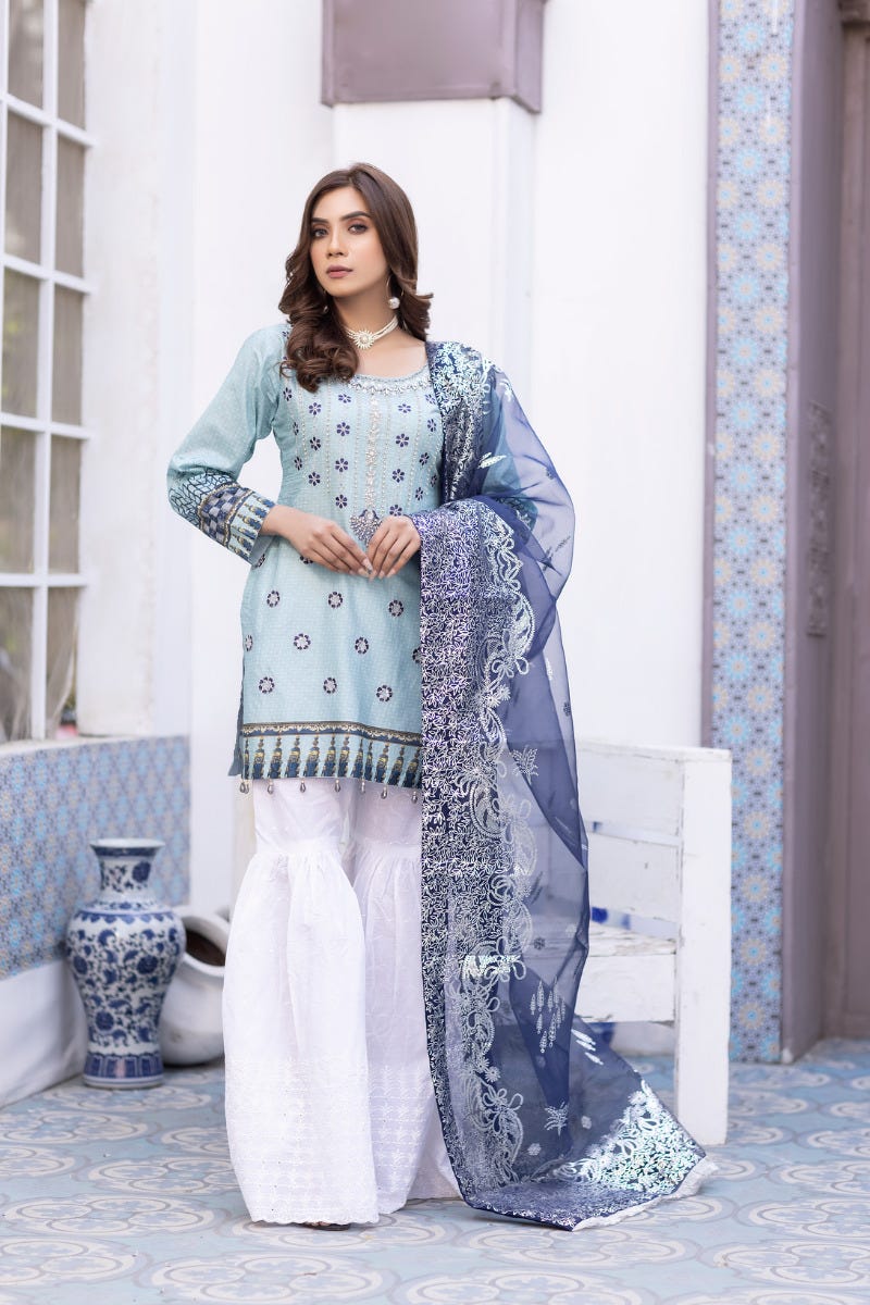 Sofia 3pc Festive Embroidered Lawn 05