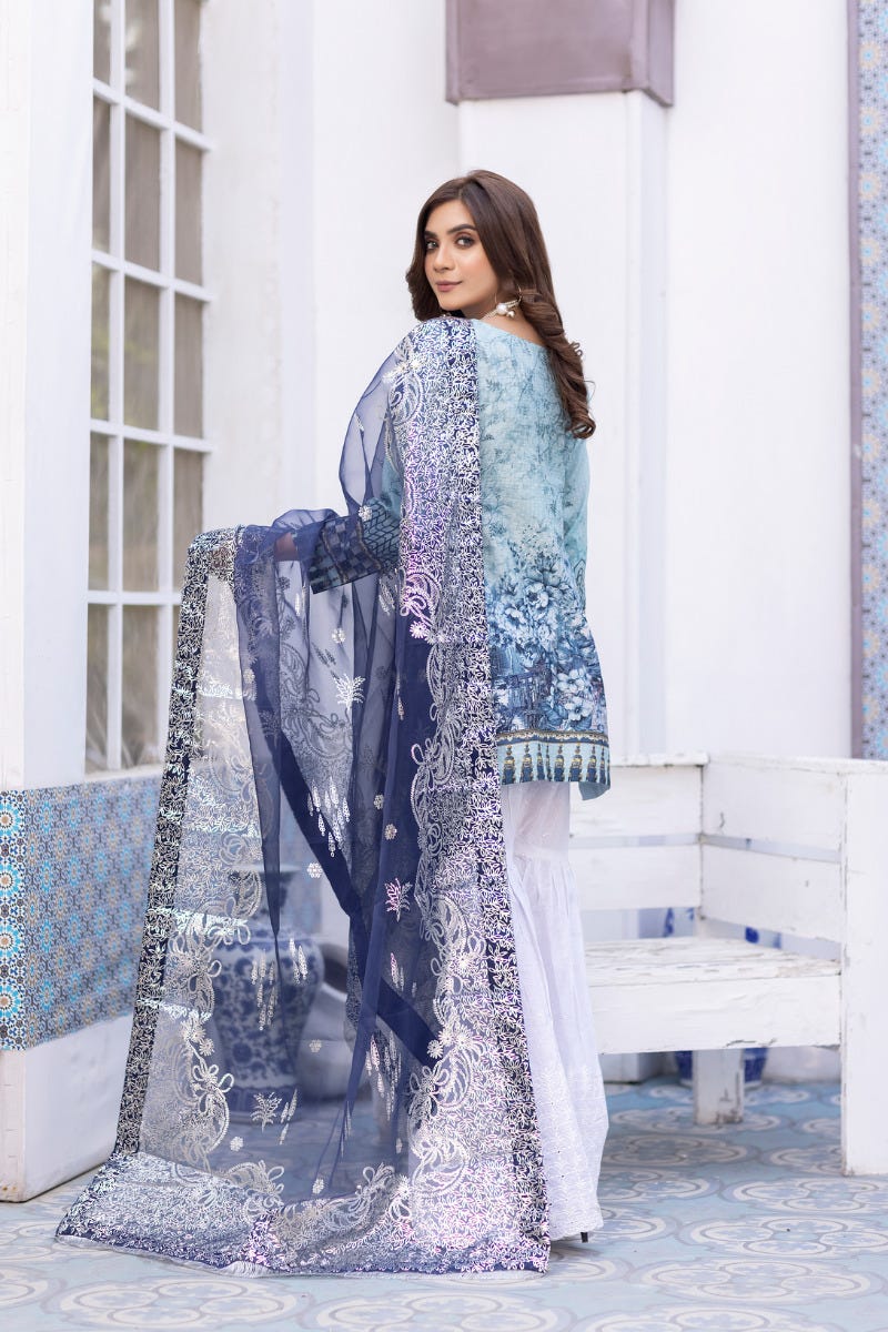 Sofia 3pc Festive Embroidered Lawn 05