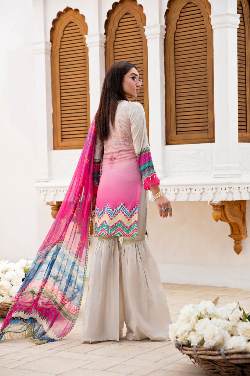 Ready to Wear Haseen Lawn Embroidered Collection 03