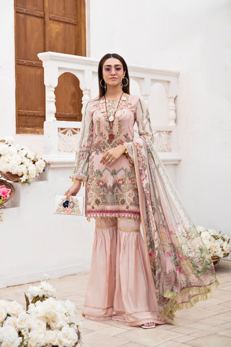 Ready to Wear Haseen Lawn Embroidered Collection 04