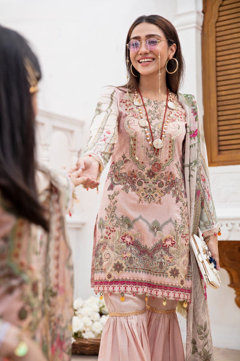 Ready to Wear Haseen Lawn Embroidered Collection 04