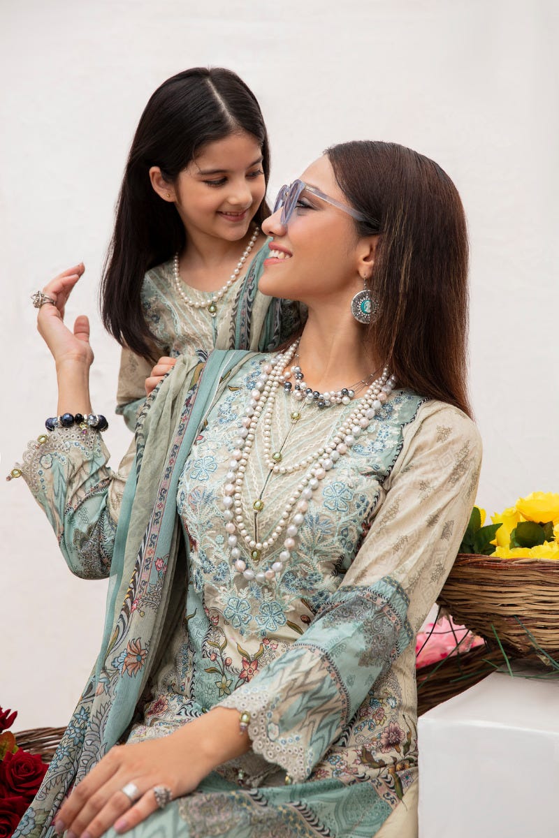 Ready to Wear Haseen Lawn Embroidered Collection 05