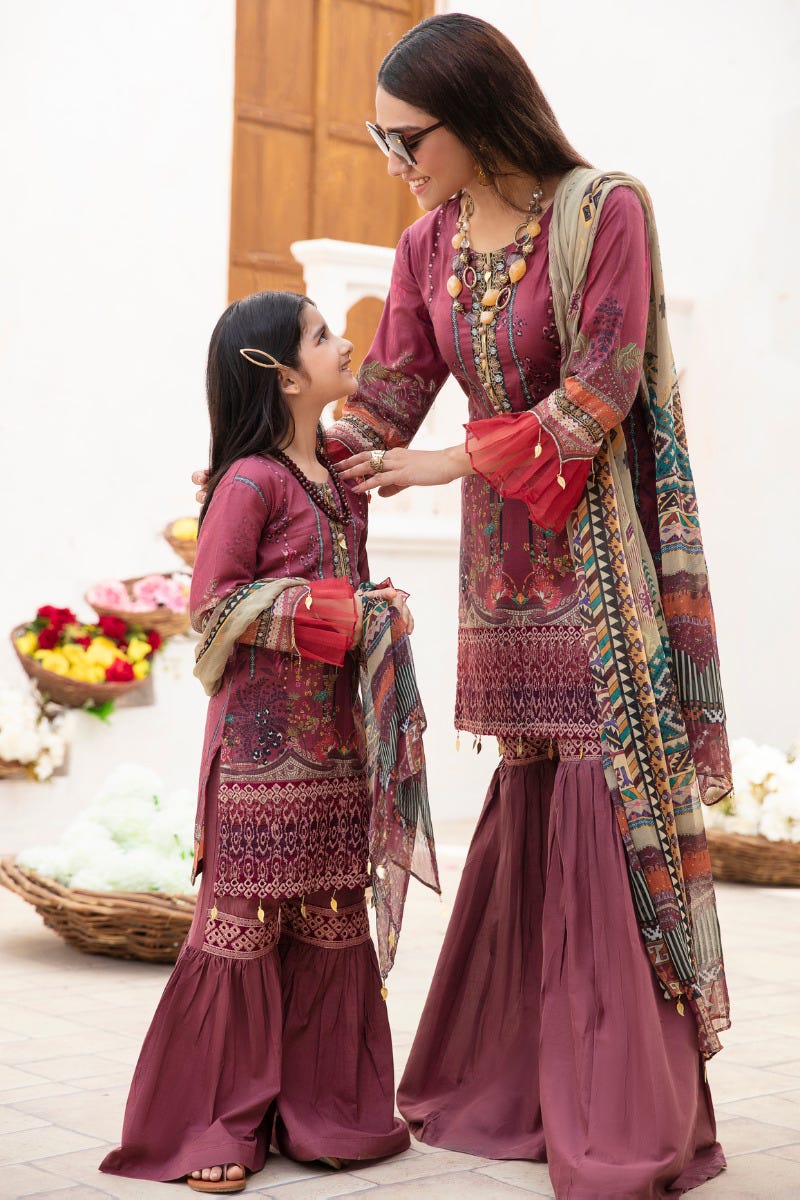 Ready to Wear Haseen Lawn Embroidered Collection 06