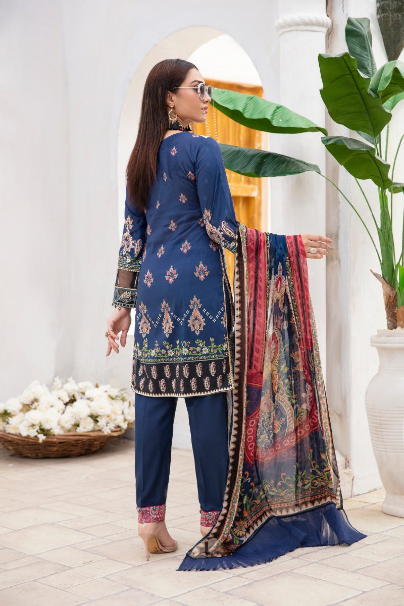 Ready to Wear Haseen Lawn Embroidered Collection 07