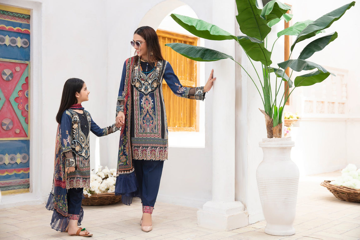 Kids Ready to Wear Haseen Lawn Embroidered Collection 07