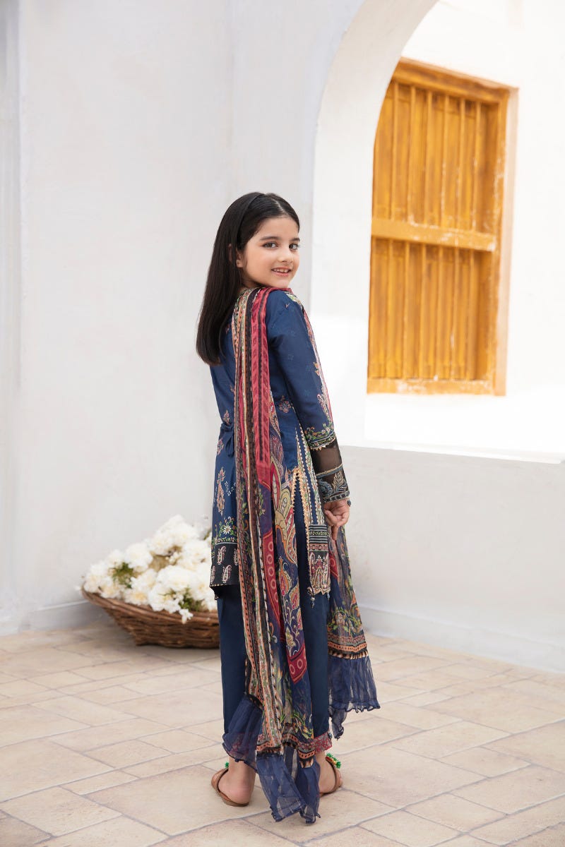Kids Ready to Wear Haseen Lawn Embroidered Collection 07