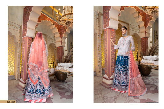 Luxury Formal Ready to Wear Net Collection by Noorma Kamal 05