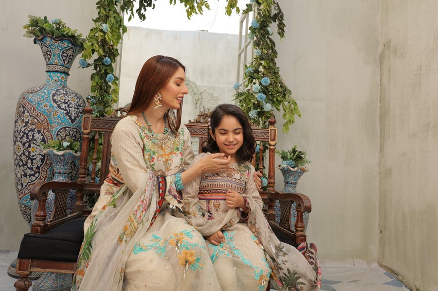Kids Luxury Eid Lawn Ready to Wear Collection by Simrans KS-2021