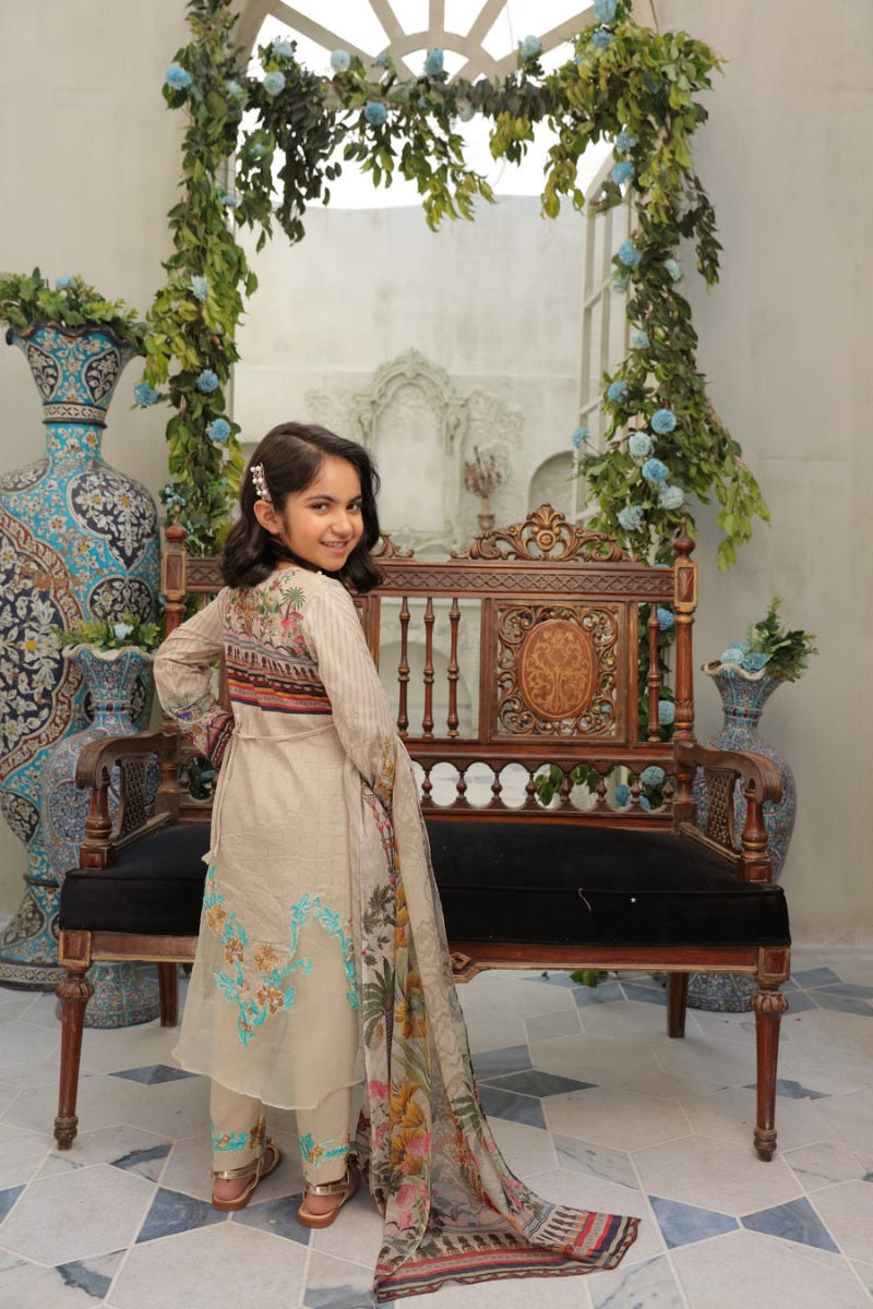 Kids Luxury Eid Lawn Ready to Wear Collection by Simrans KS-2021