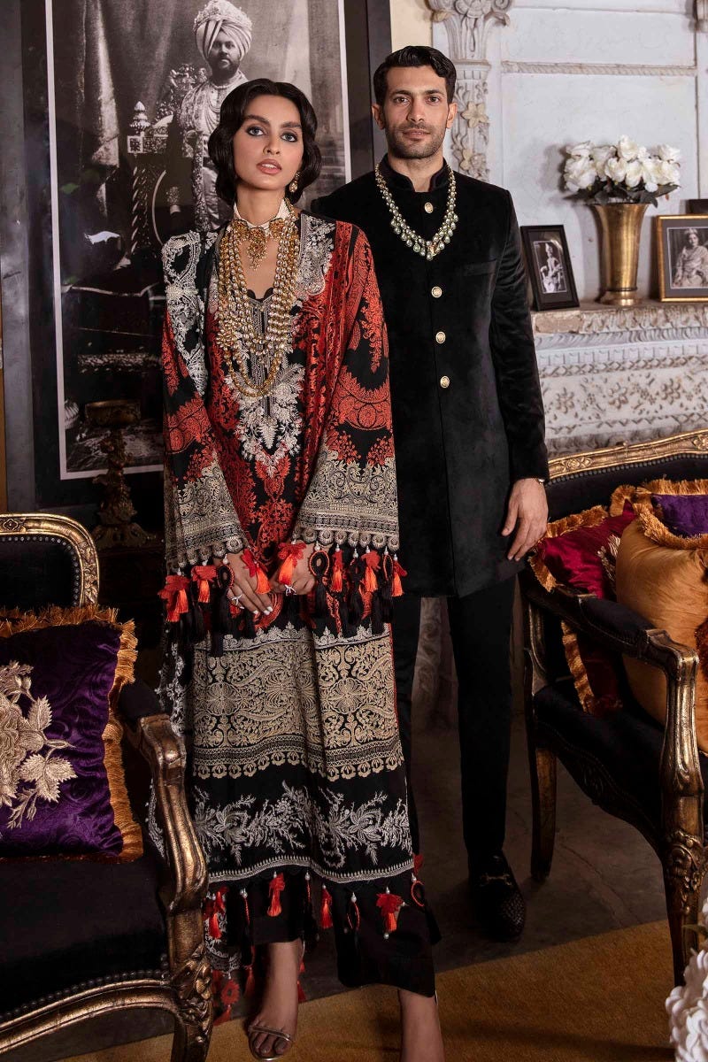 Sana Safinaz Luxury Lawn Ready to Wear Collection 11A