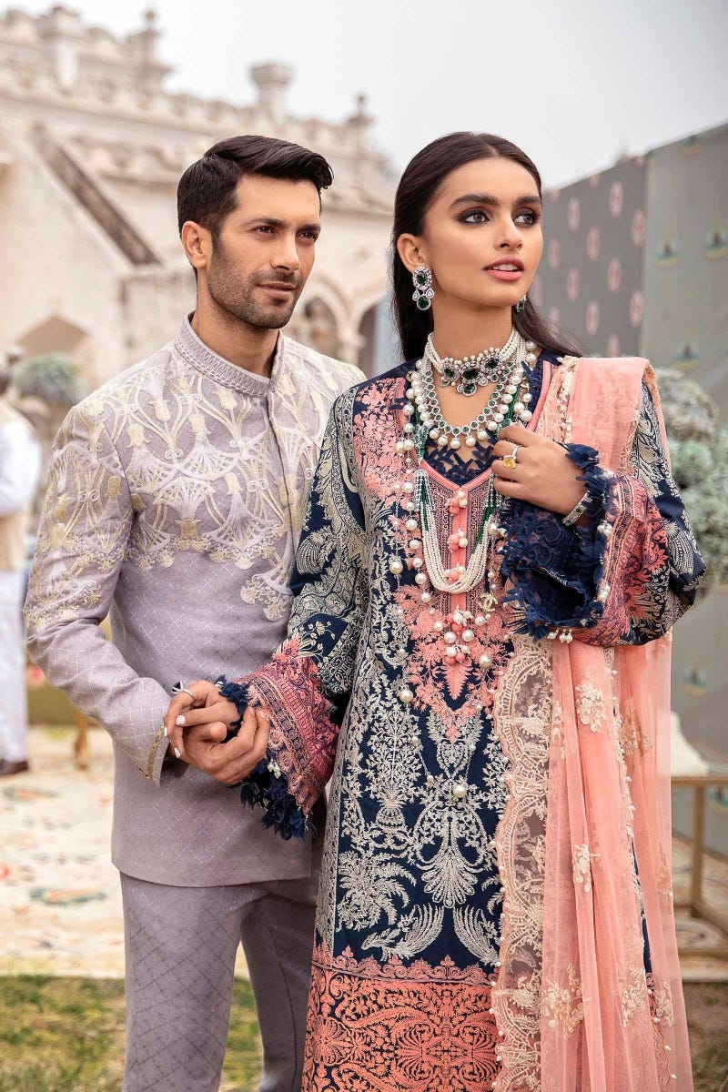 Sana Safinaz Luxury Lawn Ready to Wear Collection 11B