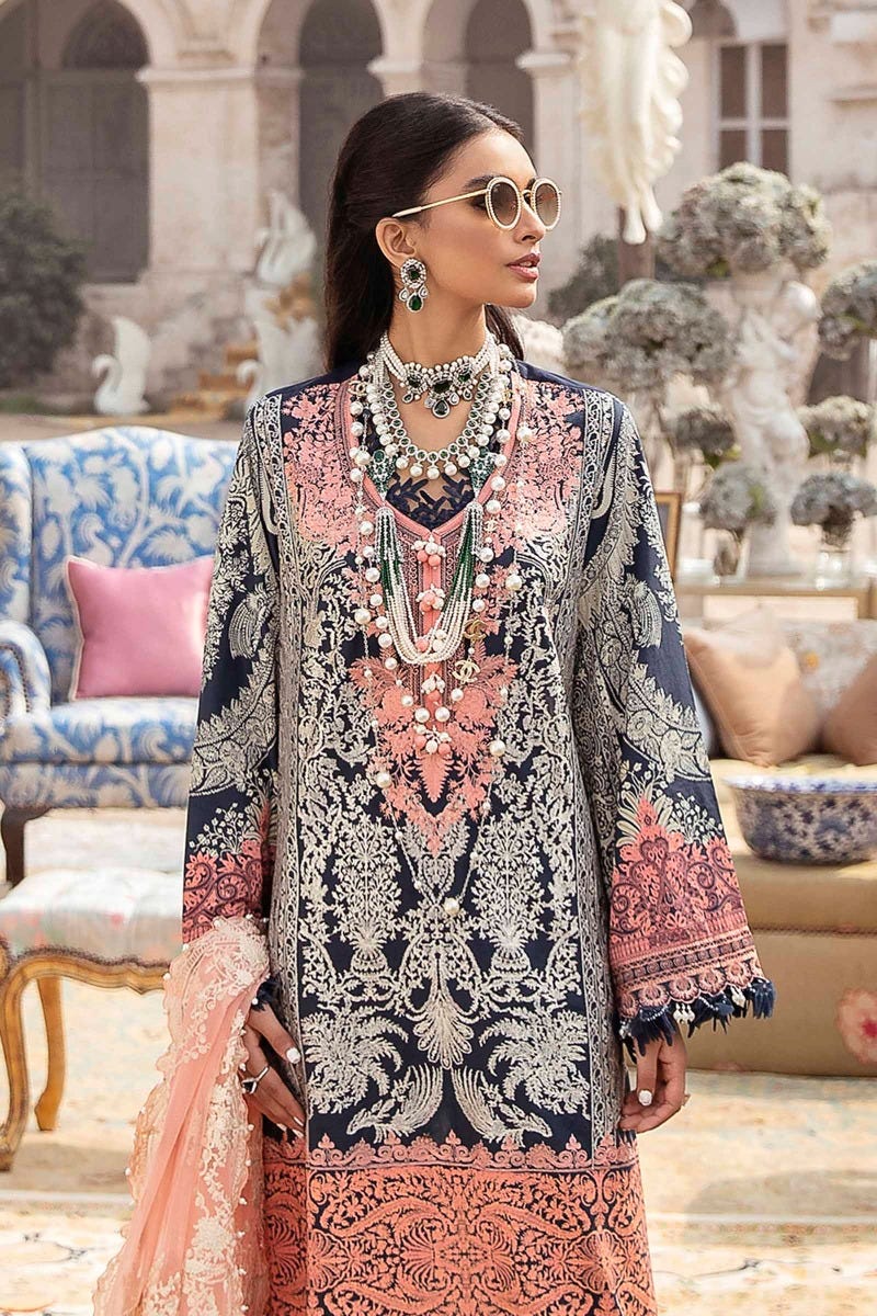 Sana Safinaz Luxury Lawn Ready to Wear Collection 11B