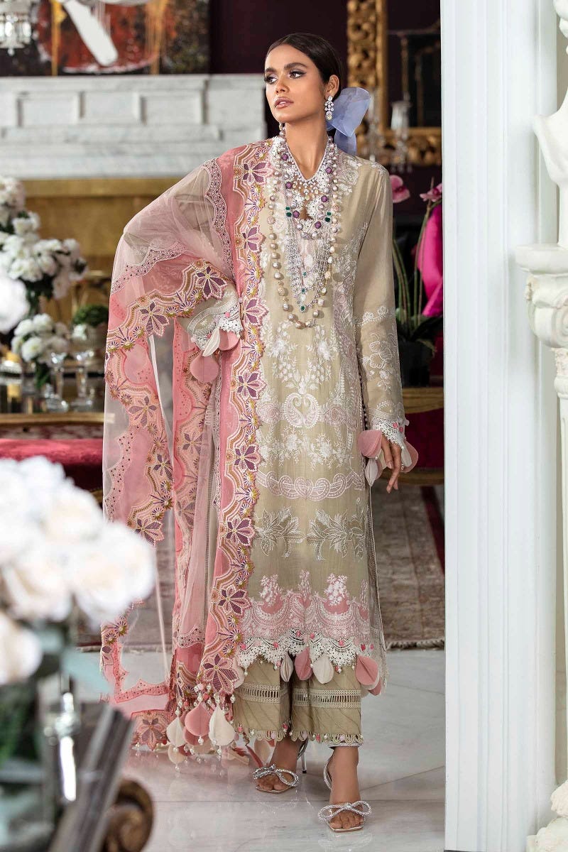 Sana Safinaz Luxury Lawn Ready to Wear Collection 12A