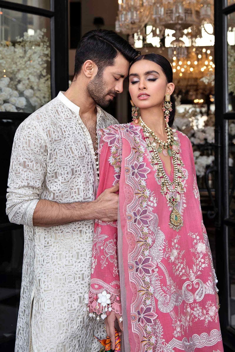 Sana Safinaz Luxury Lawn Ready to Wear Collection 12B