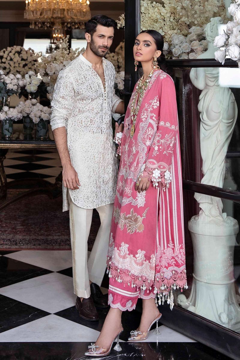 Sana Safinaz Luxury Lawn Ready to Wear Collection 12B