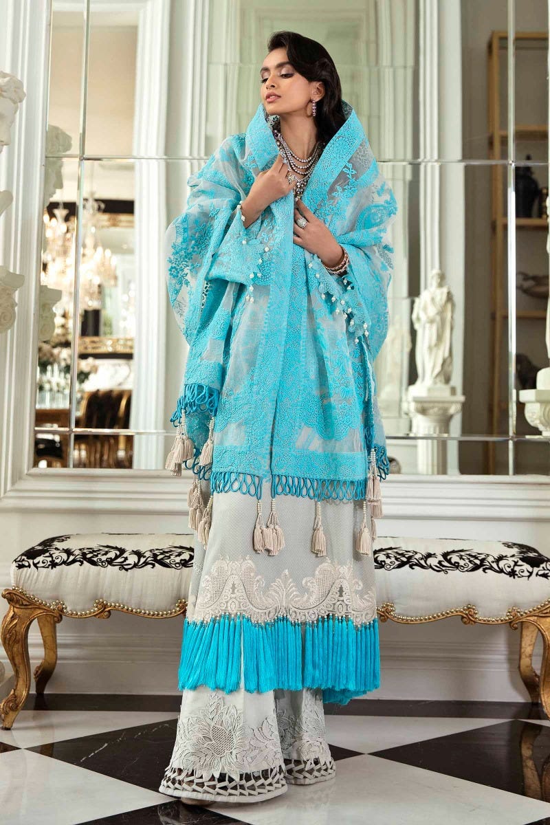 Sana Safinaz Luxury Lawn Ready to Wear Collection 15B