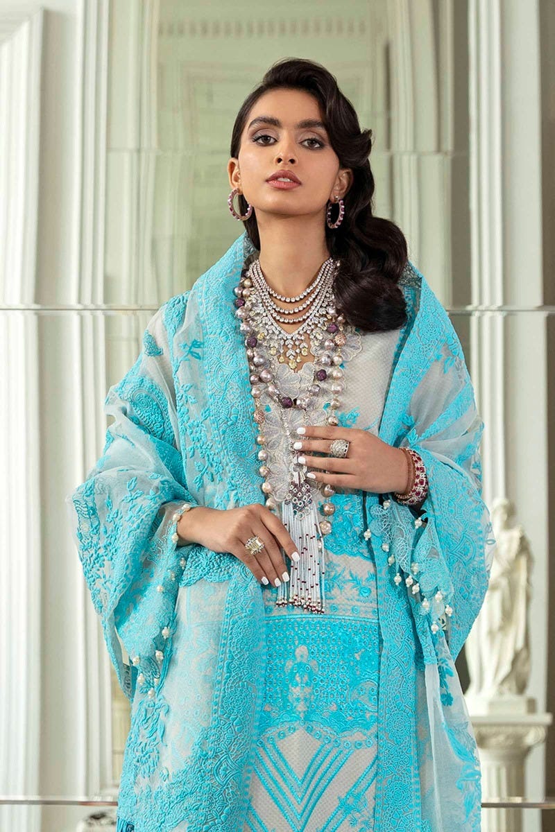 Sana Safinaz Luxury Lawn Ready to Wear Collection 15B