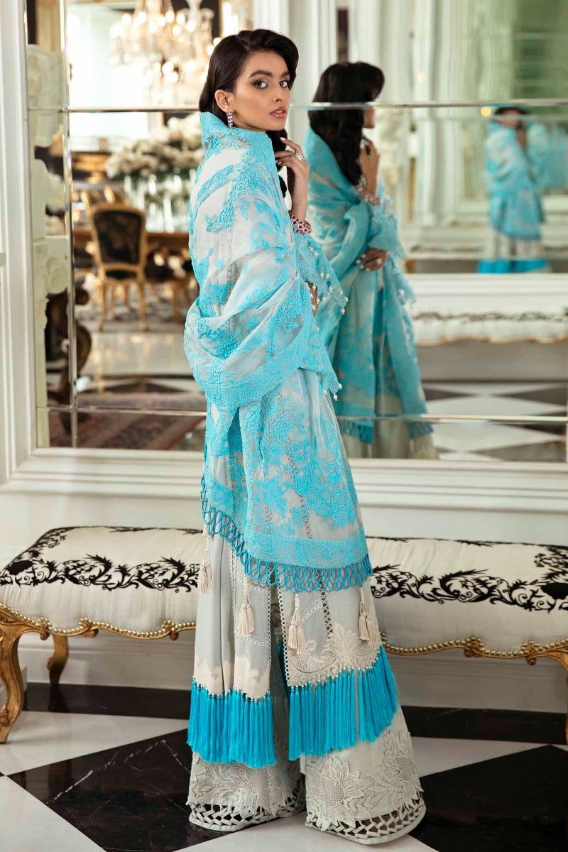 Sana Safinaz Luxury Lawn Ready to Wear Collection 15B